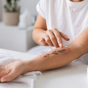 Tattoo Aftercare routine for healing fresh ink safely and keeping tattoo color vibrant