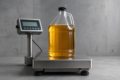Weight of Diesel Fuel per US Gallon shown with diesel storage tank and fuel load calculation