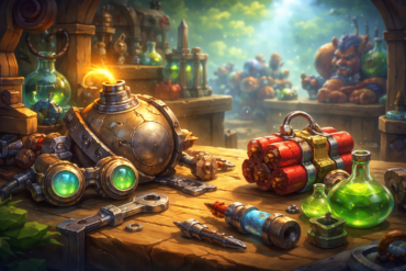 WoW Classic Engineering Guide crafting bombs and gadgets for fast skill leveling