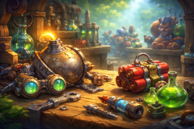 WoW Classic Engineering Guide crafting bombs and gadgets for fast skill leveling