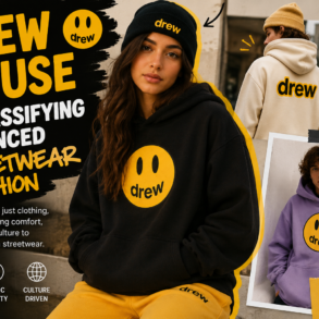 Streetwear redefined with Drew House vibes.