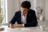 Fancy English Translator tool turning simple words into stylish English on a digital writing screen