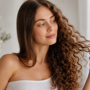 Hair Is Curly natural hair texture changing over time with healthy curls and soft styling