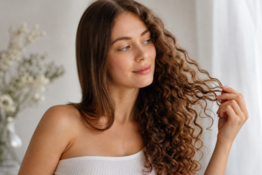Hair Is Curly natural hair texture changing over time with healthy curls and soft styling