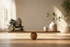 Less With Less simple living concept with a calm home, fewer possessions, and a peaceful lifestyle