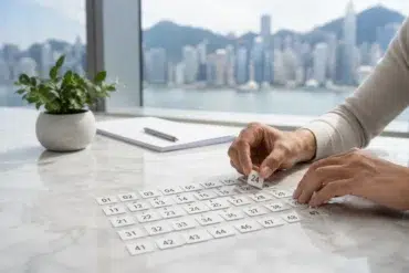 Pengeluaran HK result data displayed on a clean mobile-friendly online table