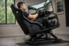 Sigma Integrale DK2 Motion System installed on a professional sim racing cockpit for realistic motion feedback