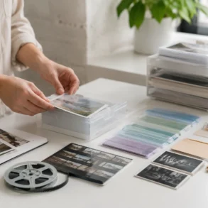Simple Media System dashboard organizing digital content, images, videos, and media files for smarter content management