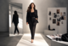 What Are the Qualities of a Successful Model with confident fashion model posing professionally during a photoshoot