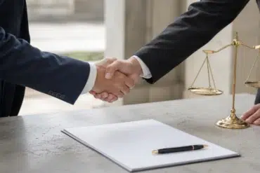 Zakona o Obveznim Odnosima contract law documents with legal obligations and civil agreement papers on a desk