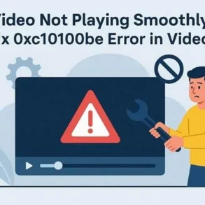 solutions for video error