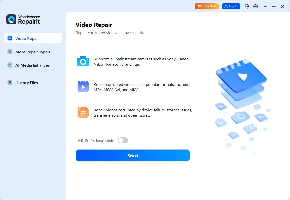 access video repair
