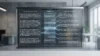 A suspended computer monitor displays a flowchart titled “Machine Generated Patterns,” “Humanization,” and “Humanized Refinements,” with connected text boxes.