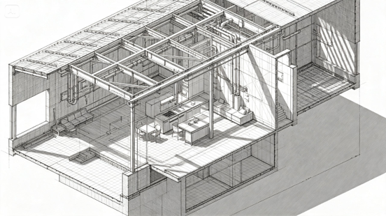 Build Intricate Architectural Cutaway Illustrations